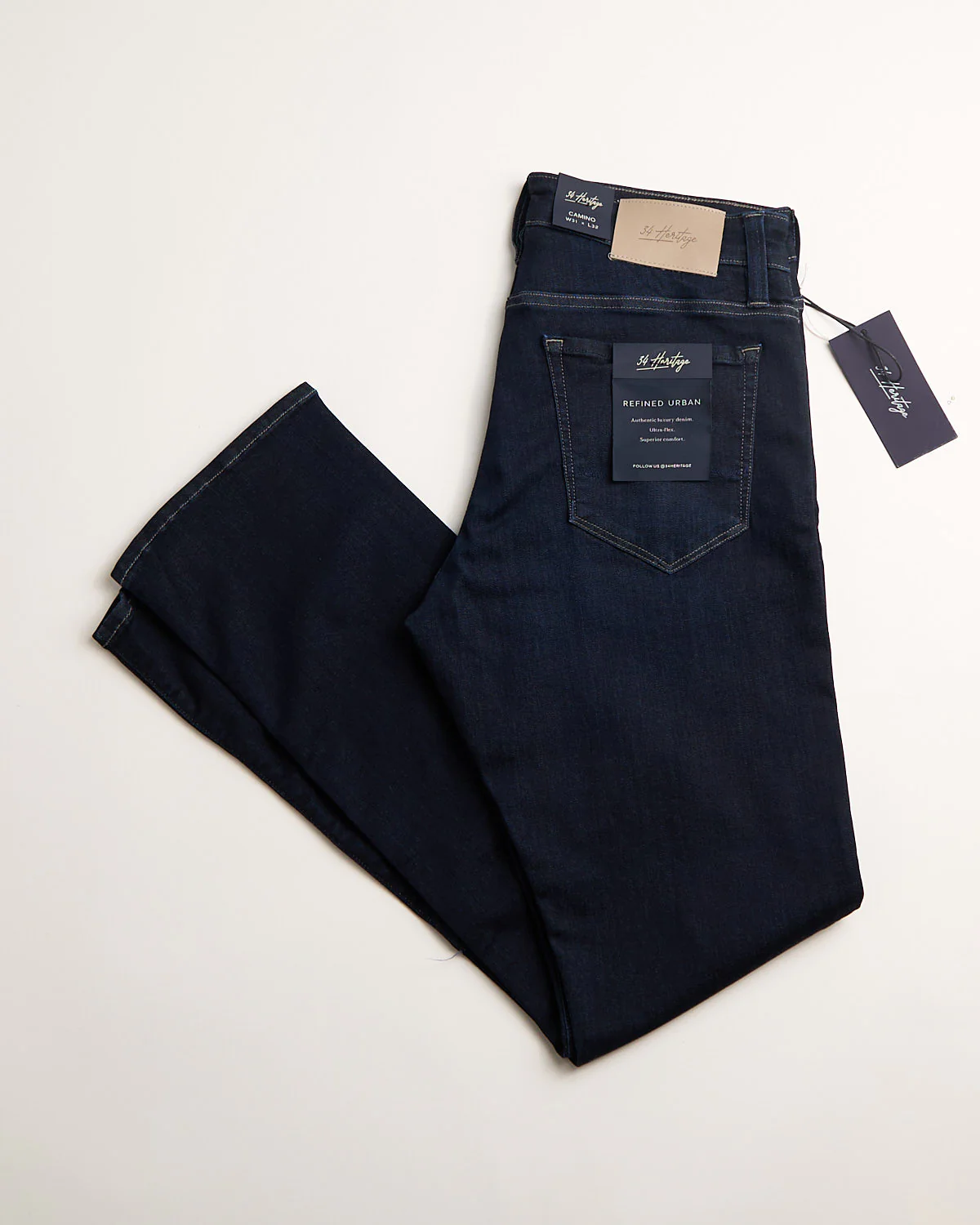 'Camino' Deep Brushed Urban Jeans
