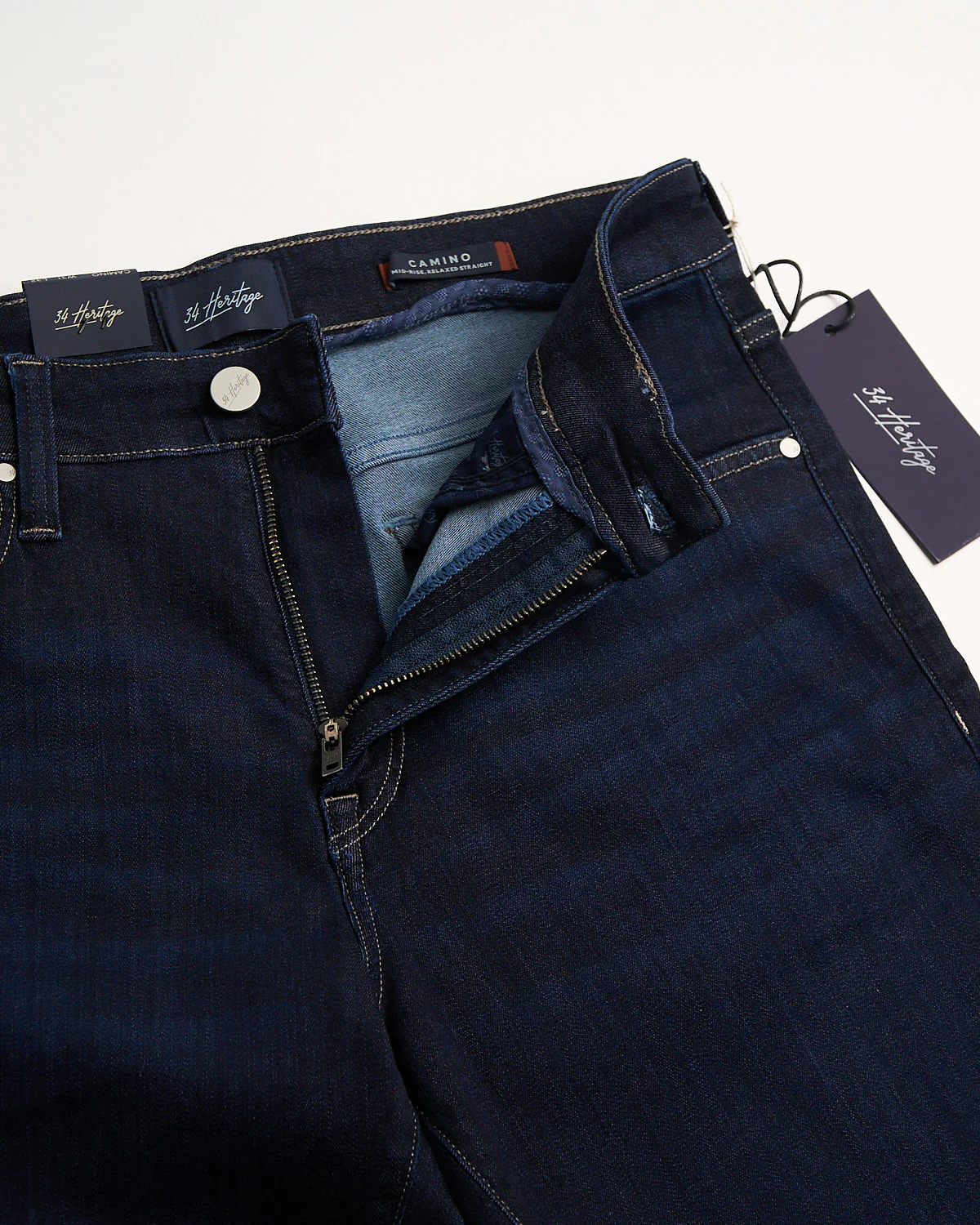'Camino' Deep Brushed Urban Jeans - Image 4