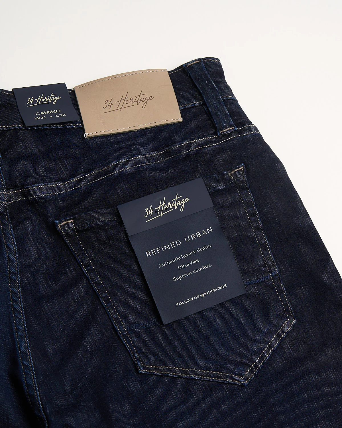 'Camino' Deep Brushed Urban Jeans - Image 5