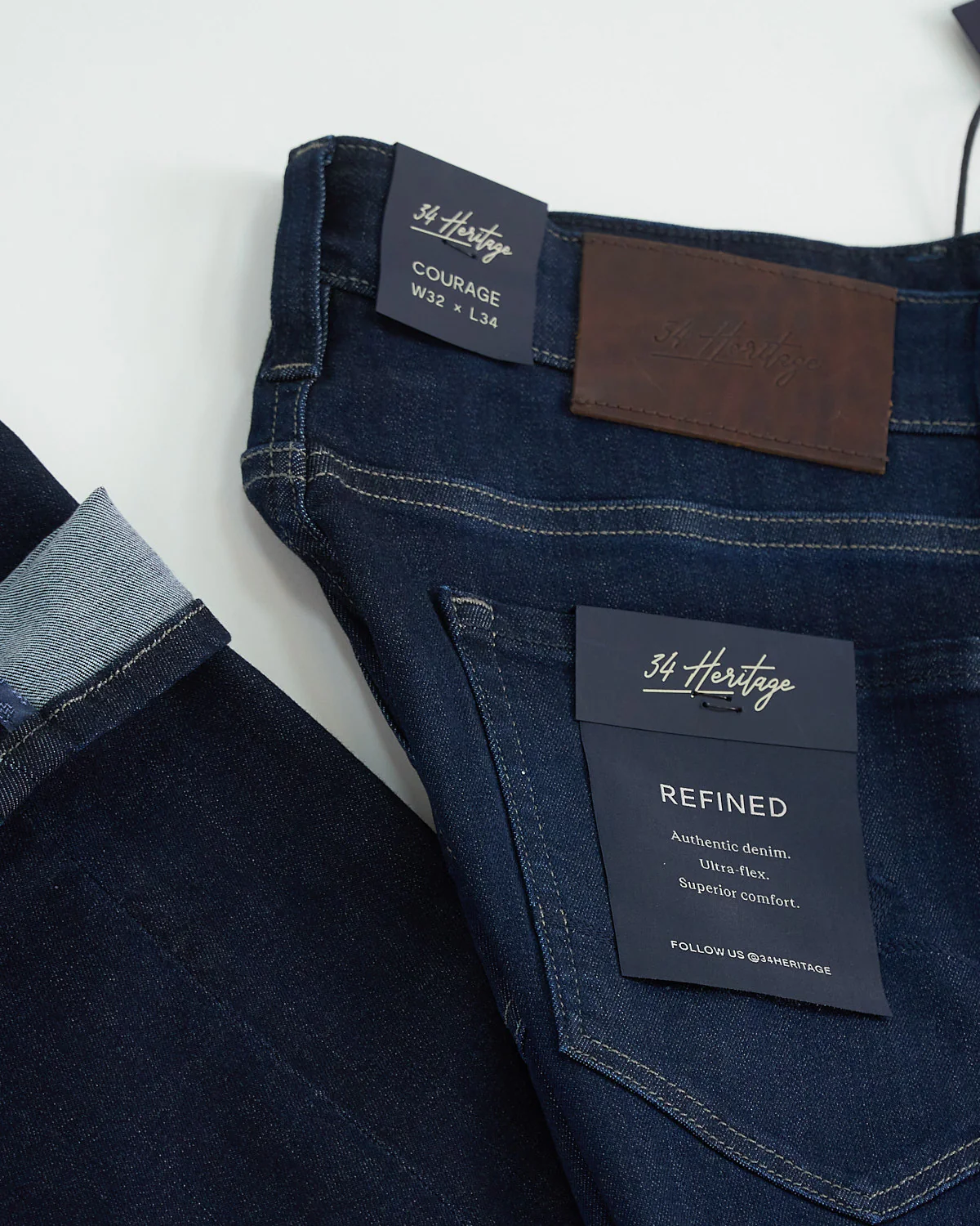 'Courage' Deep Refined Wash Jeans - Image 3