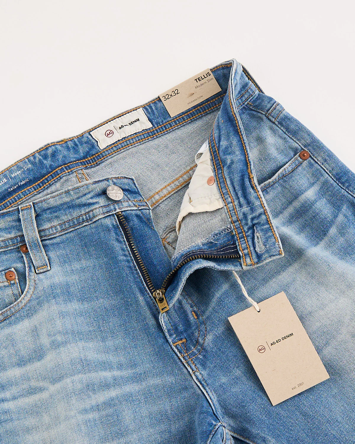 21 Years Pacifico Tellis Regular Slim Fit Denim Jeans - Image 4