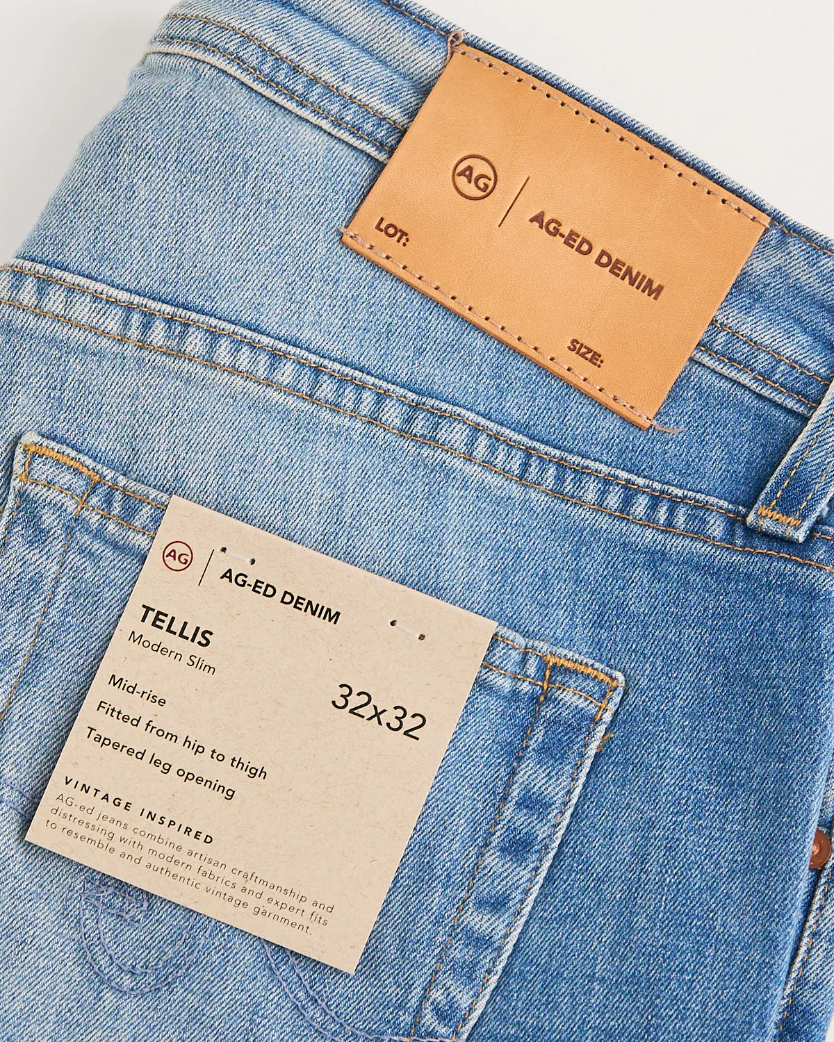 21 Years Pacifico Tellis Regular Slim Fit Denim Jeans - Image 5