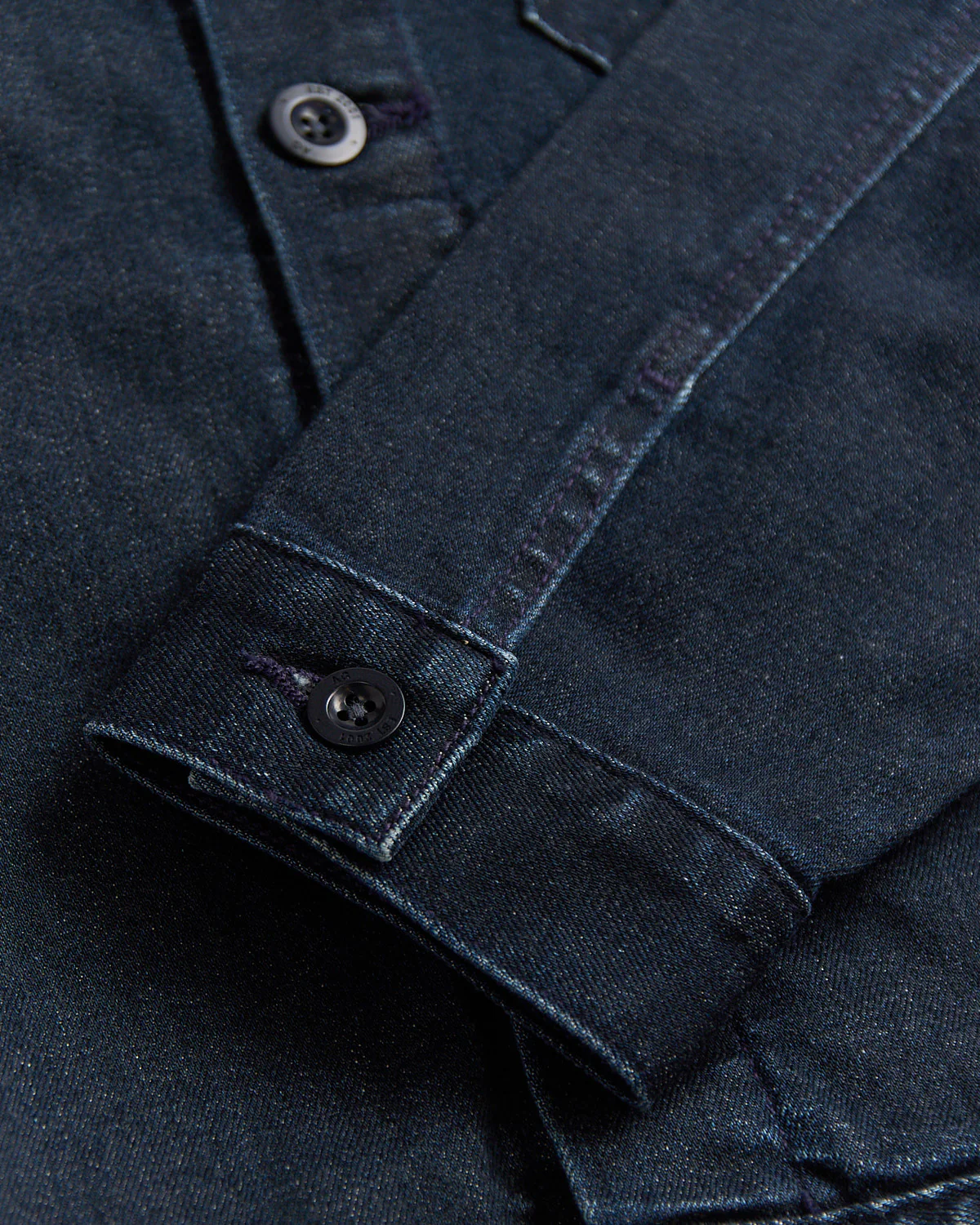 Another Philip Indigo Rinse Denim Chore Jacket - Image 5