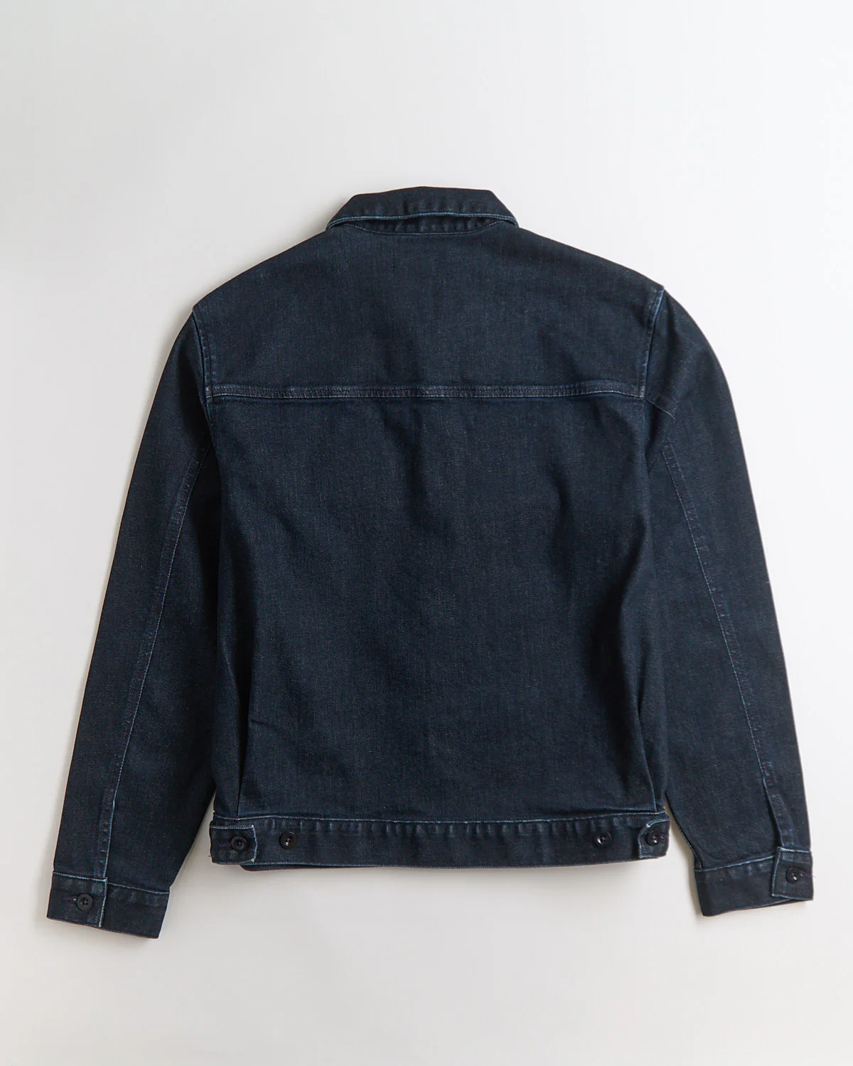 Another Philip Indigo Rinse Denim Chore Jacket - Image 6