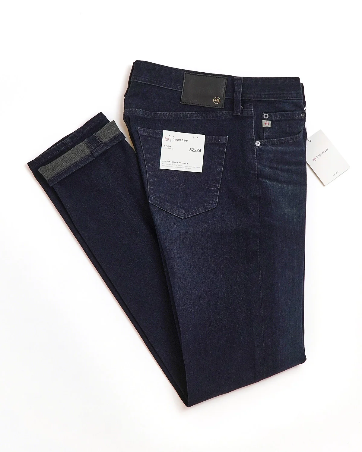 'Dylan' Bundled Dark Wash Jeans