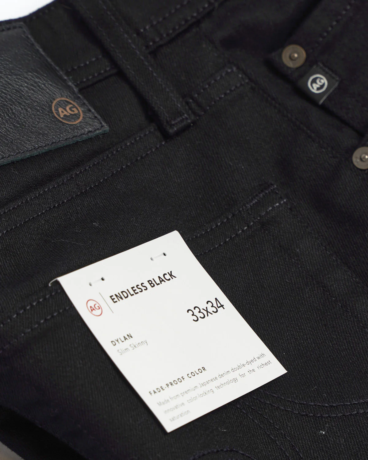 'Dylan' Fathom Endless Black Jeans - Image 6