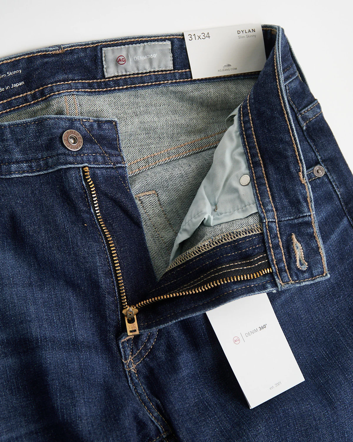 'Dylan' Midlands Slim Washed Denim - Image 5