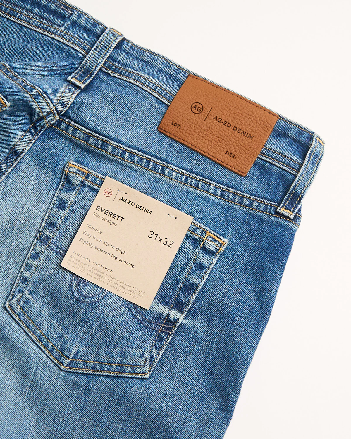 'Everett' 11 Years Lookout Wash Jeans - Image 4