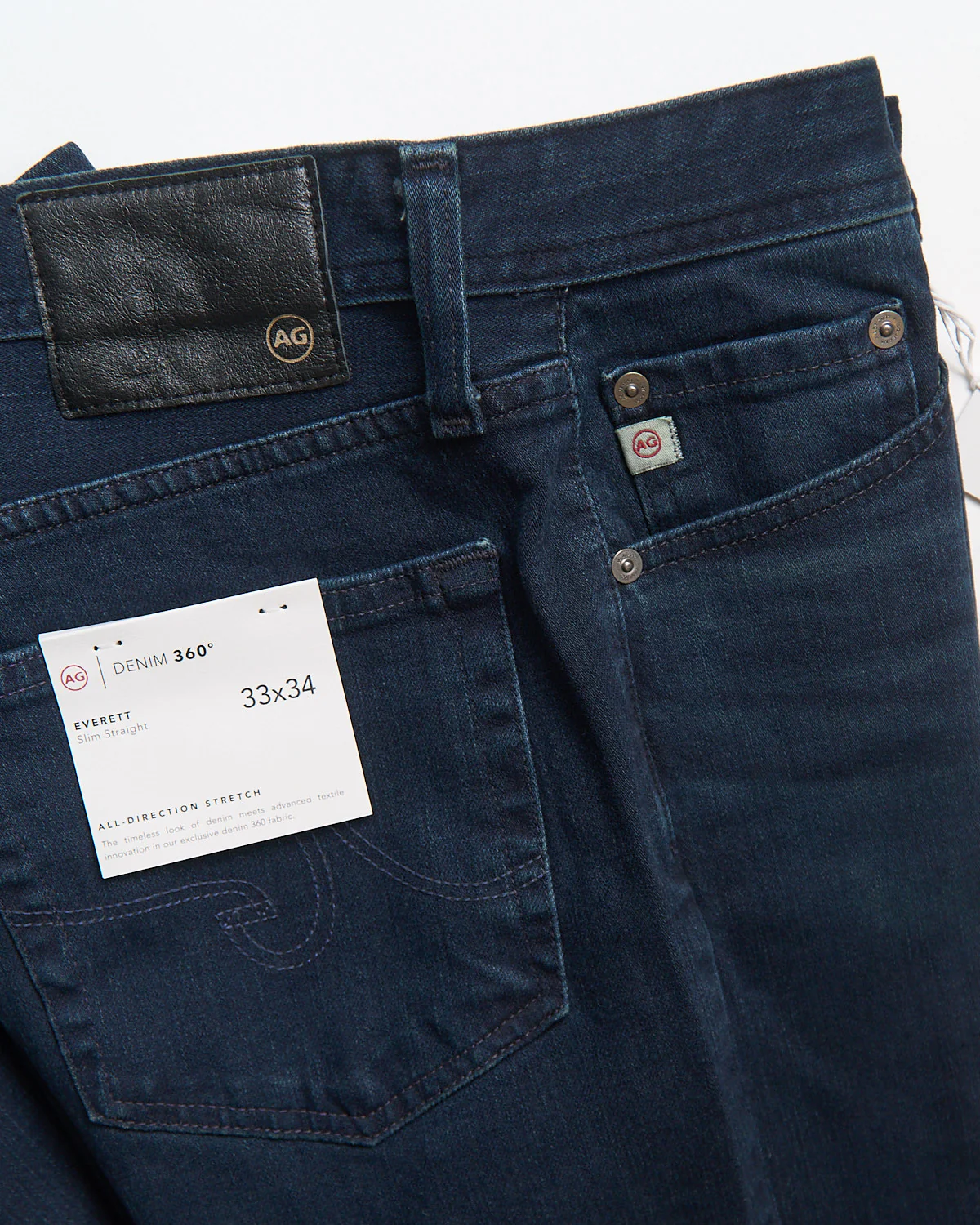 'Everett' Bundled Washed Denim Jeans - Image 3
