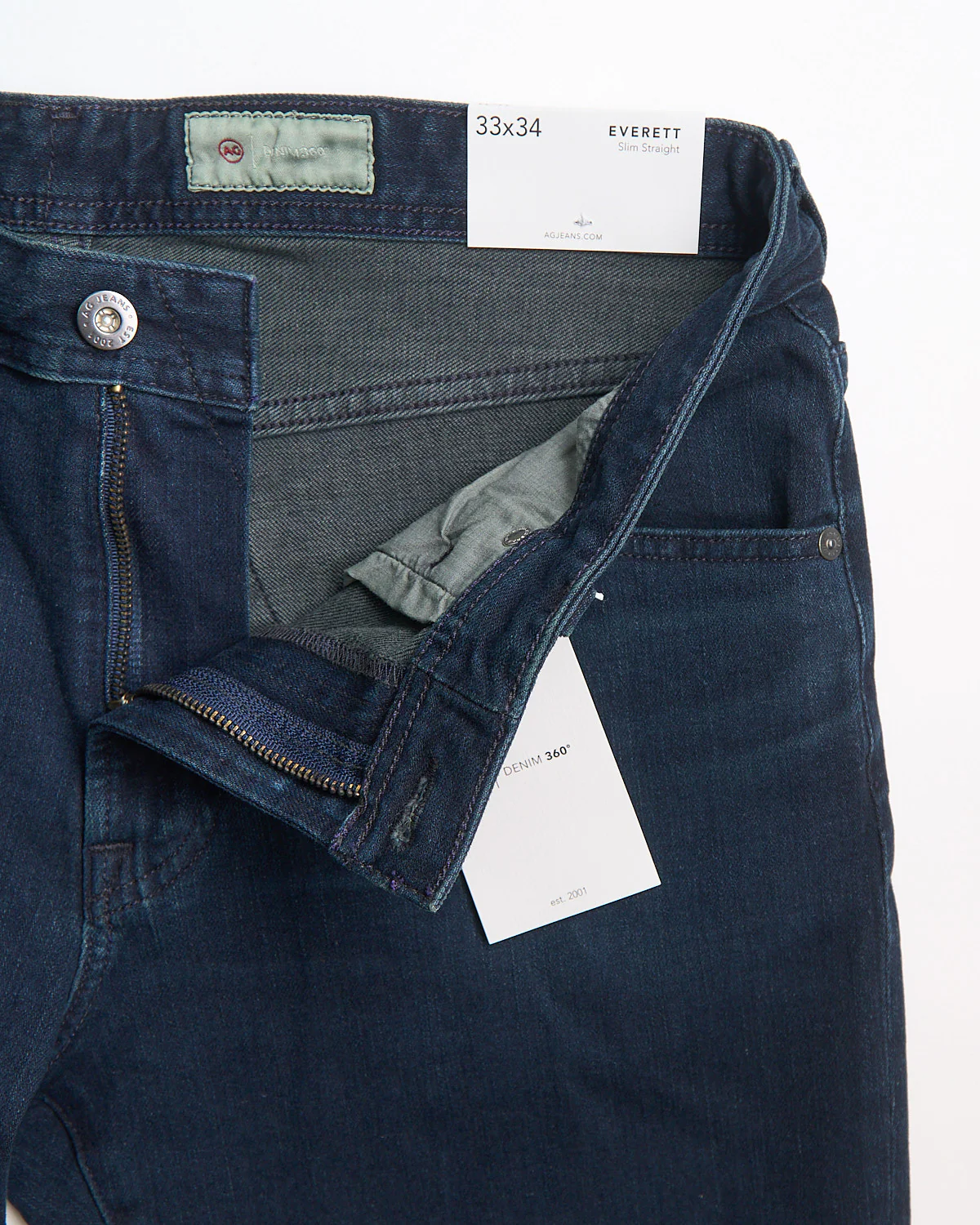 'Everett' Bundled Washed Denim Jeans - Image 5