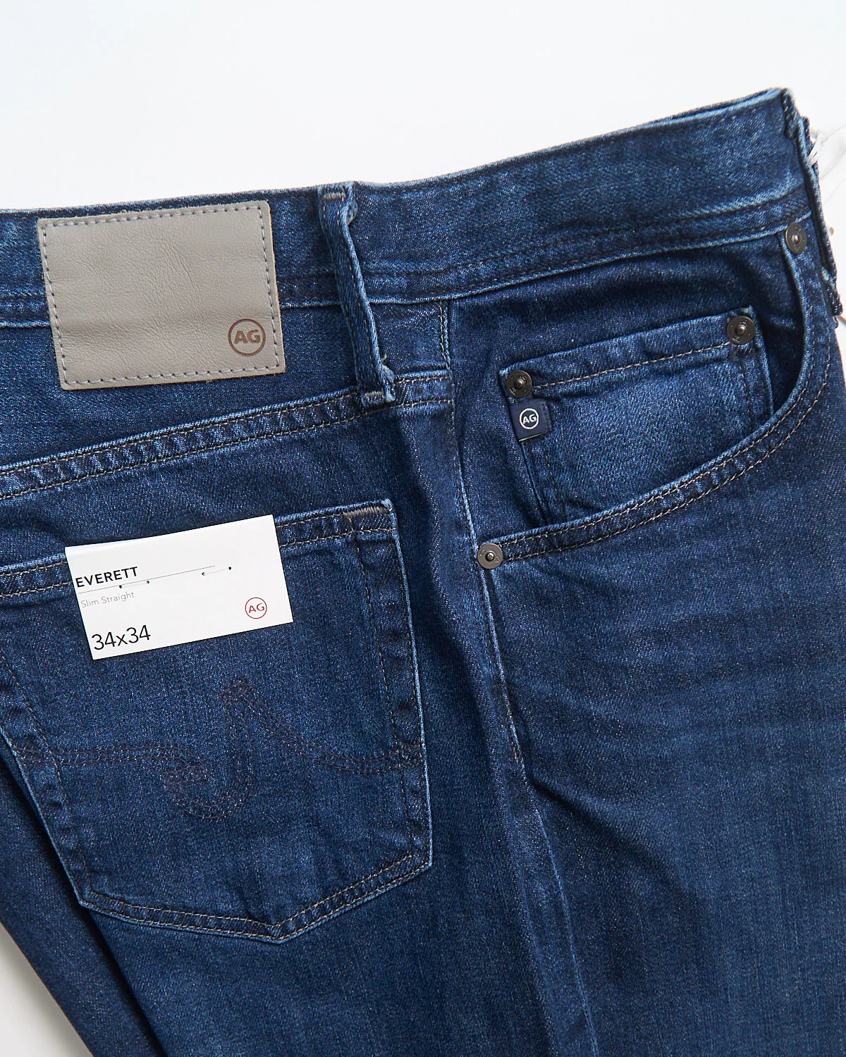 'Everett' Crusade Washed Lt. Blue Jeans - Image 3