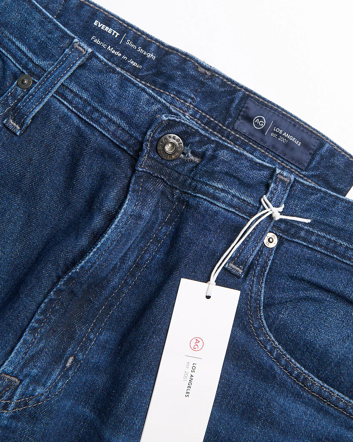 'Everett' Crusade Washed Lt. Blue Jeans - Image 4