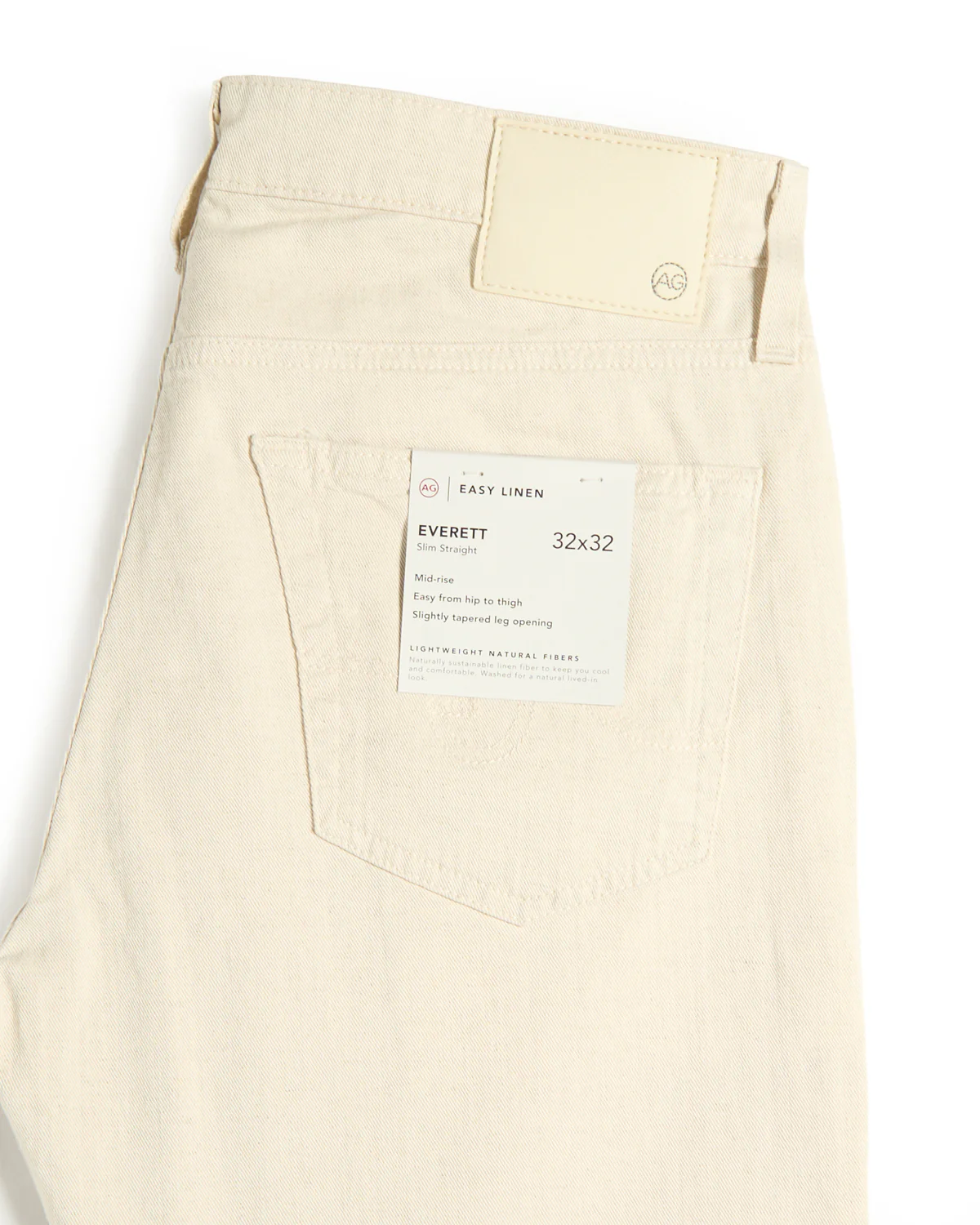 Everett Natural Cotton & Linen Jeans - Image 5
