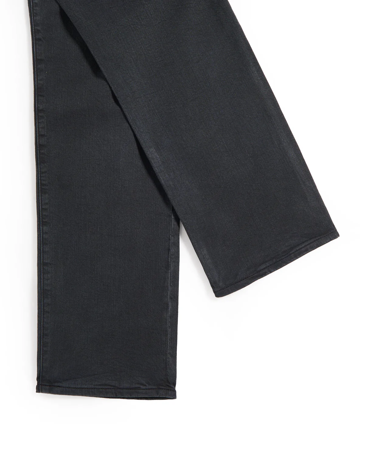 Everett Sulfur Antique Black Cotton & Linen Jeans - Image 6
