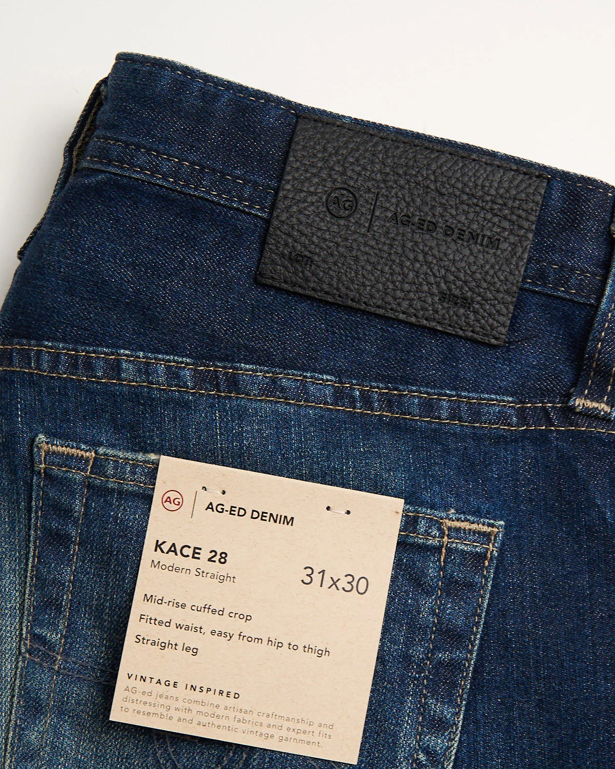 'Kace' 9 Years Lombard Wash Jeans - Image 5