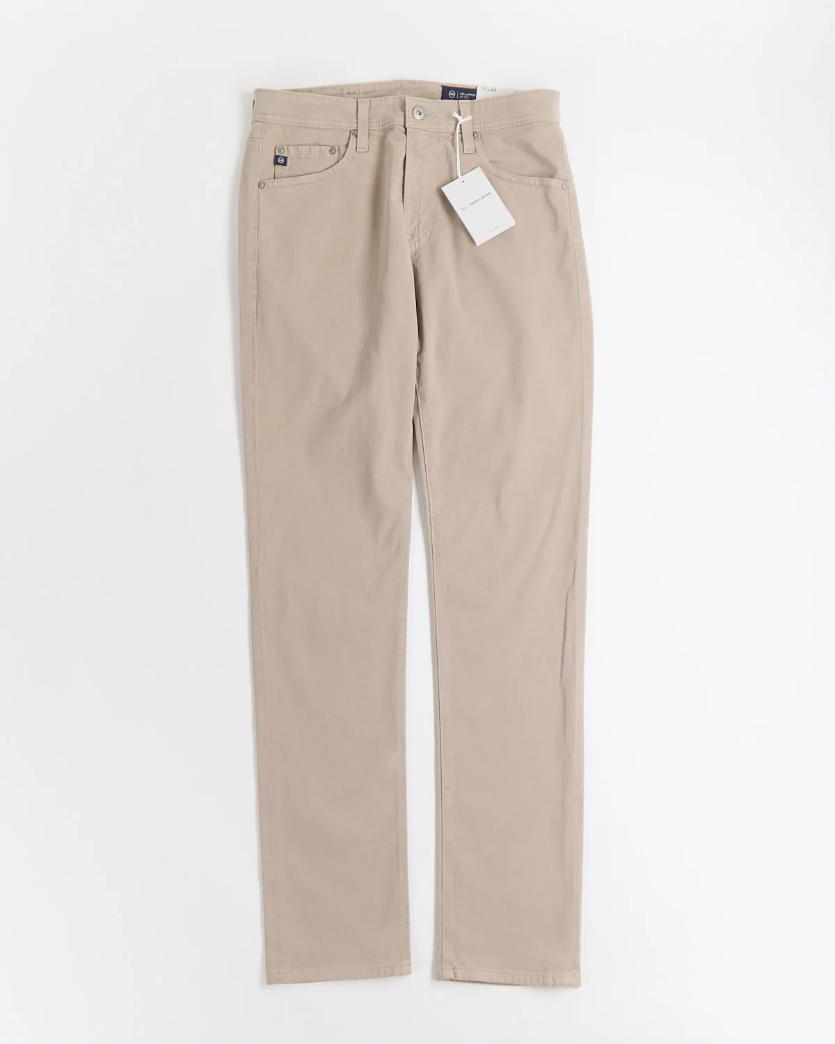 Tellis Desert Stone Brushed Cotton Pants - Image 6
