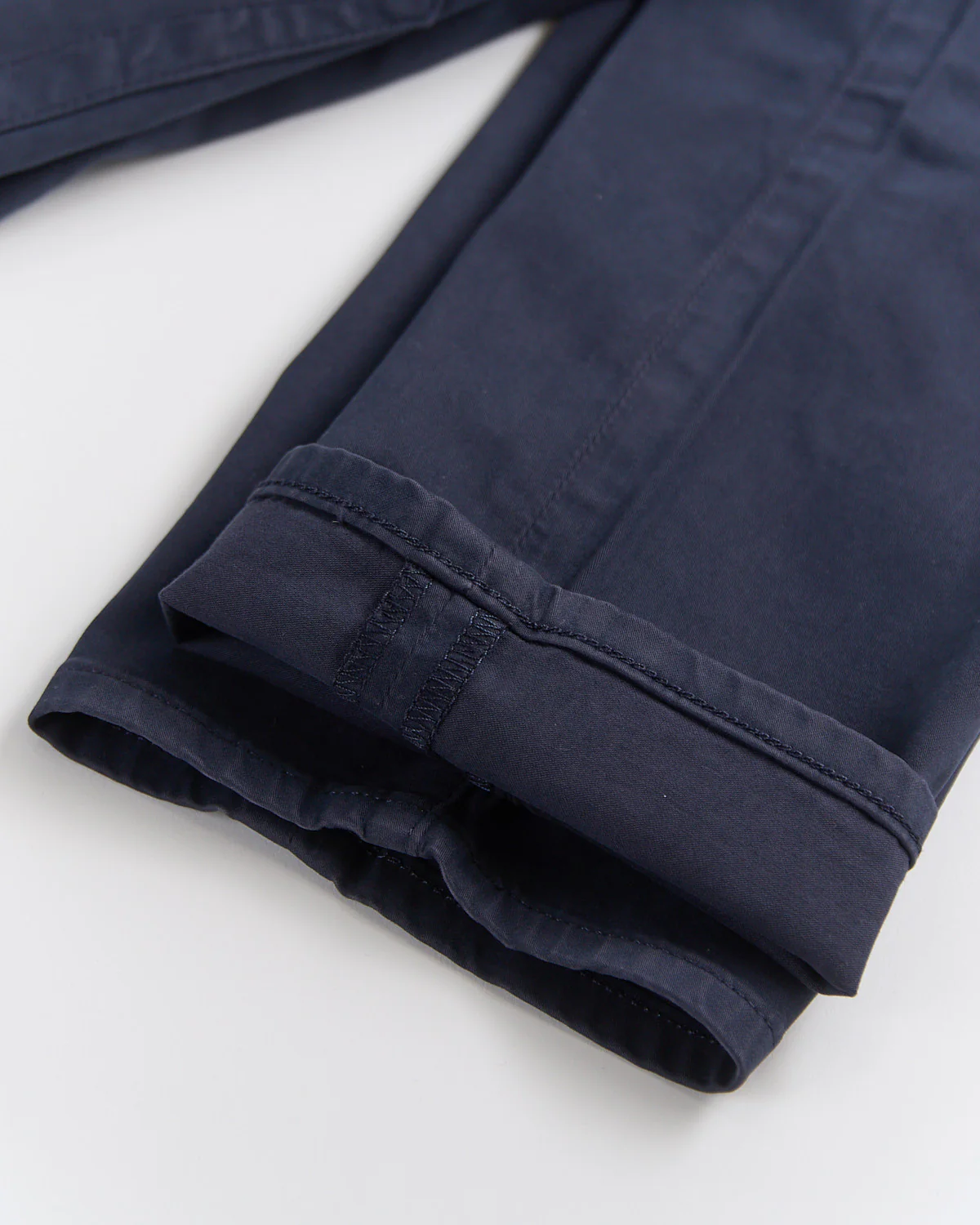 Tellis New Navy Brushed Cotton Pants - Image 5