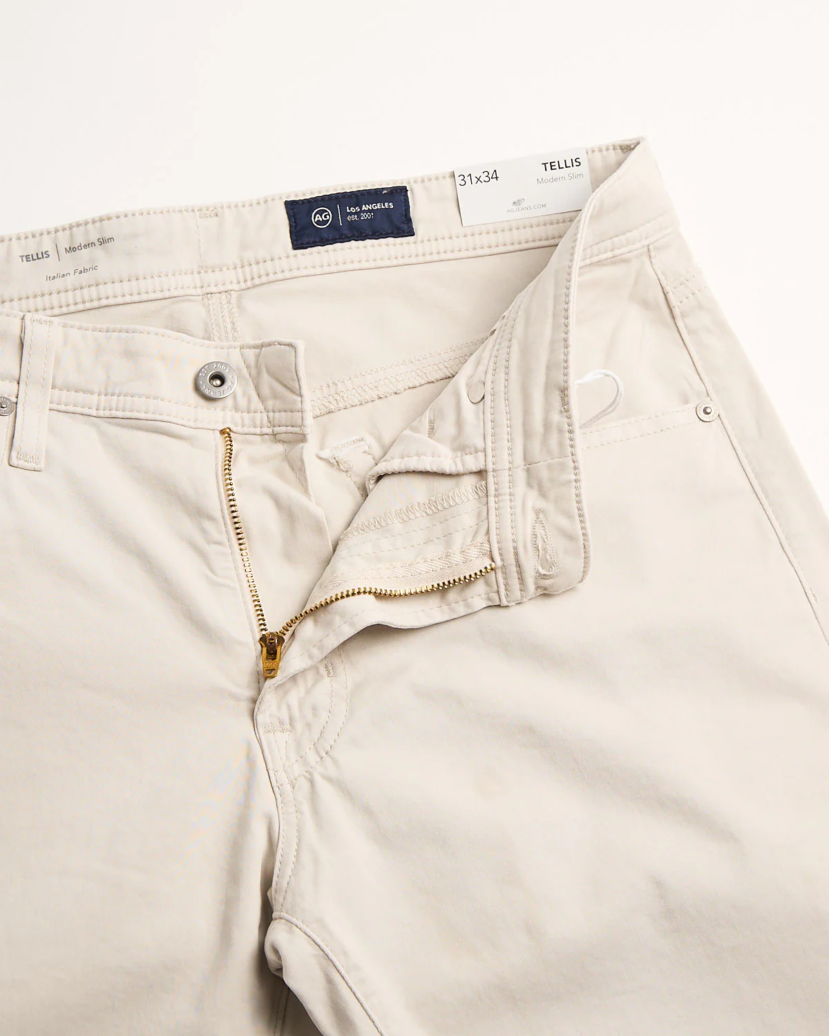 Tellis Pebble Creek Brushed Cotton Pants - Image 3