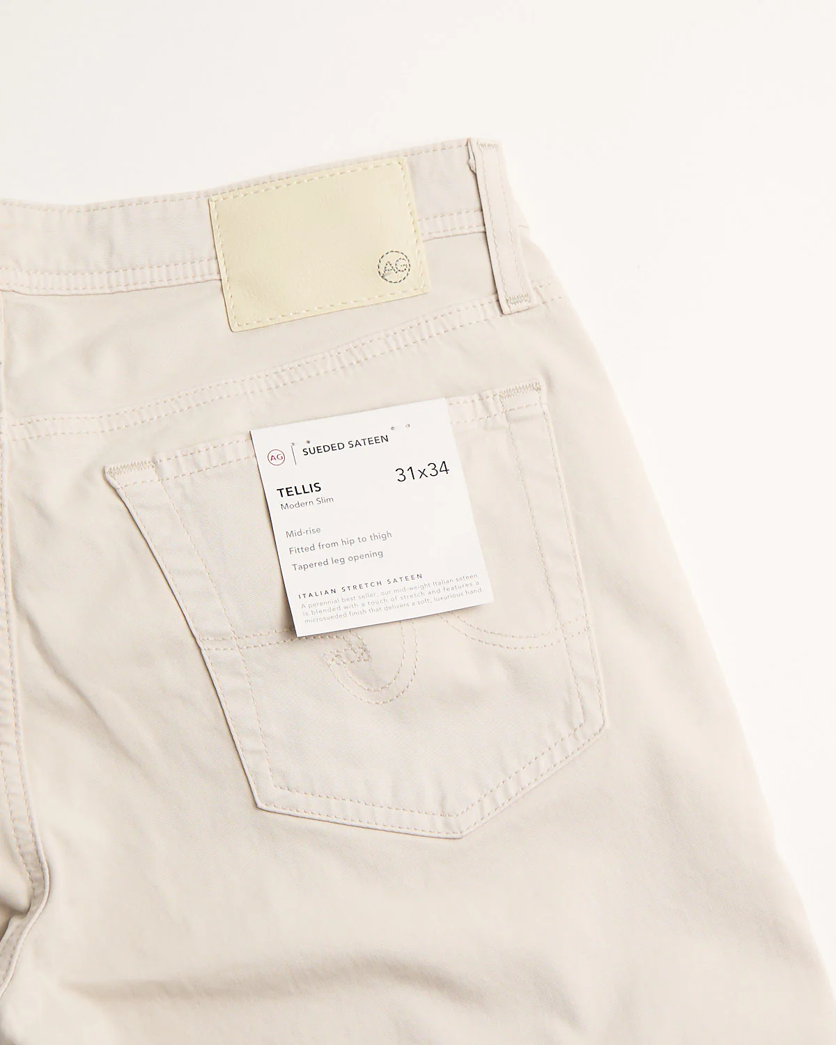 Tellis Pebble Creek Brushed Cotton Pants - Image 4