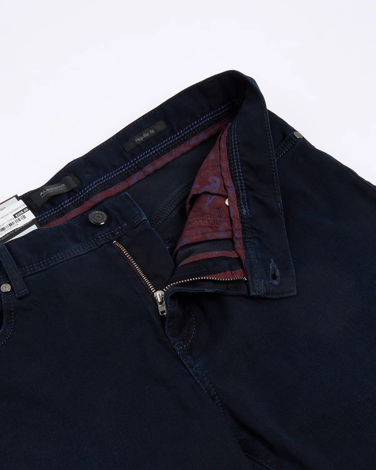 Cotton & Tencel Premium Business Denim Jeans - Image 2