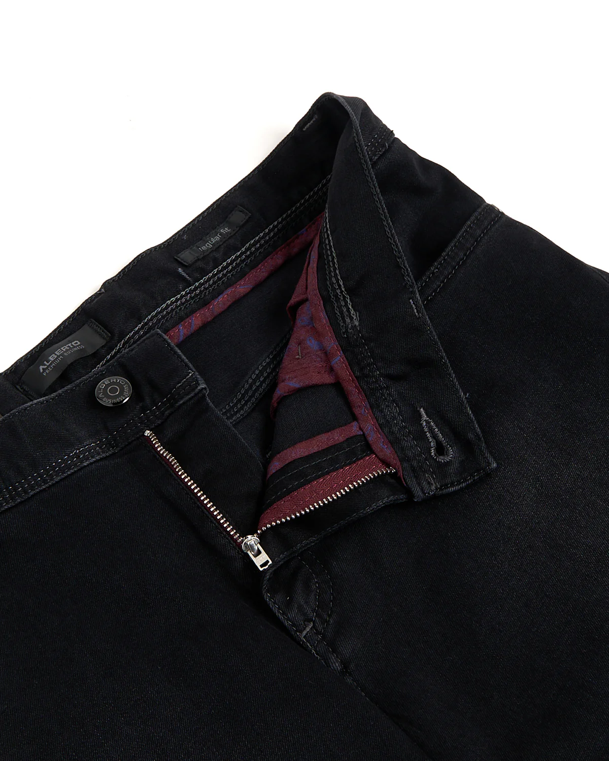 Cotton & Tencel Premium Business Denim Jeans - Image 4