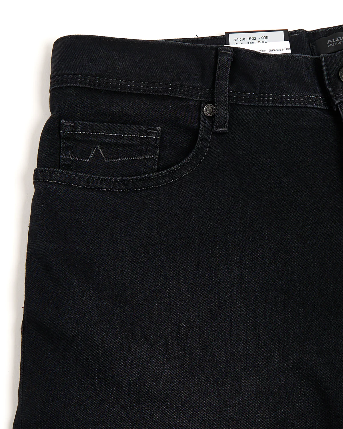 Cotton & Tencel Premium Business Denim Jeans - Image 5