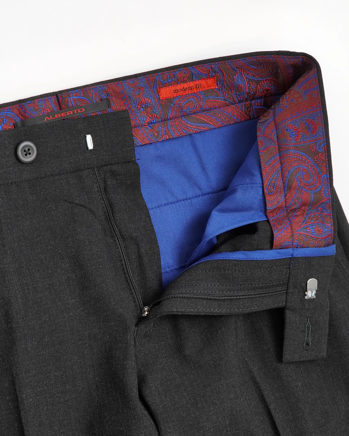 George Charcoal Ceramica Dress Pant - Image 3