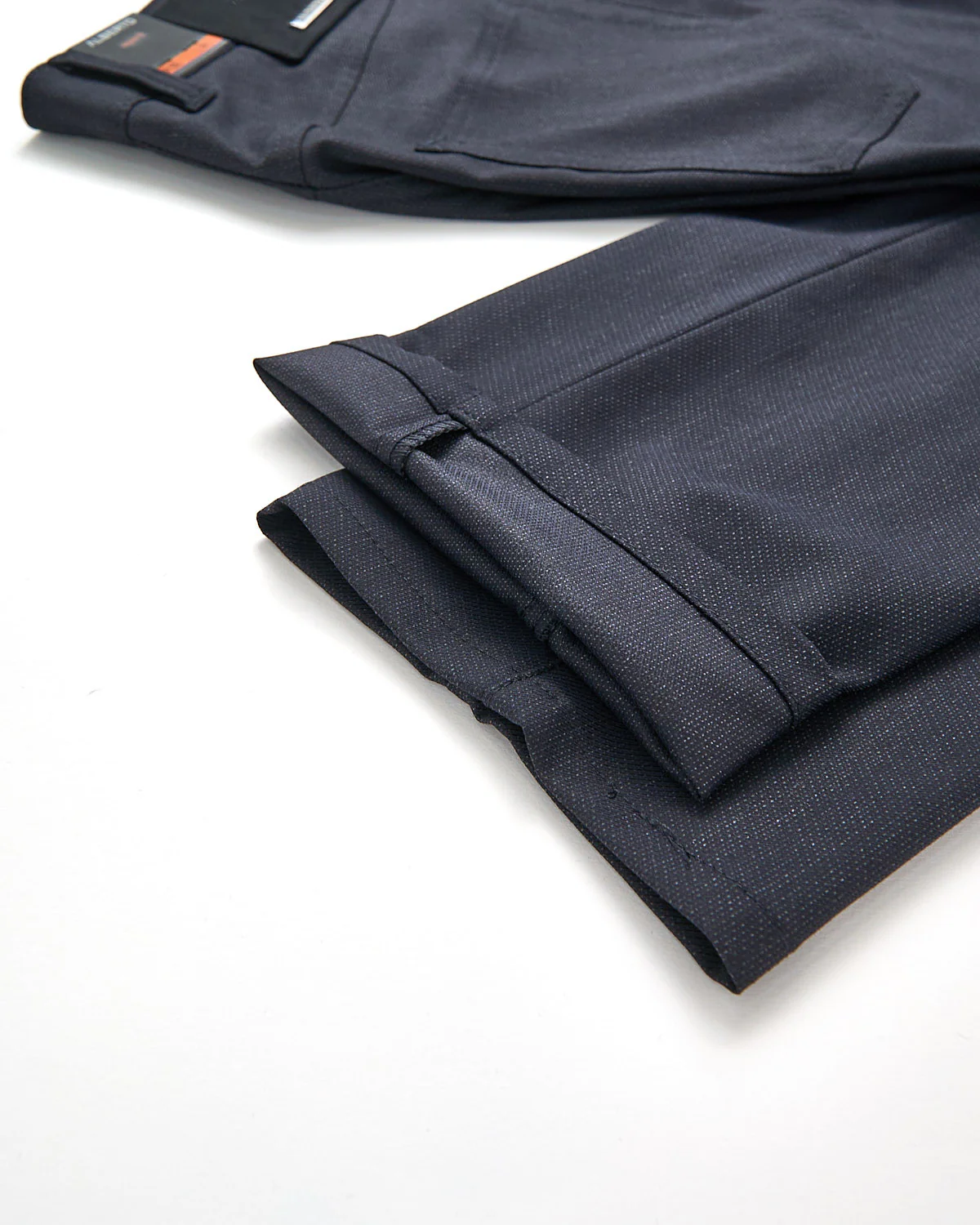 Navy Two Tone Ceramica 'Pipe' 5 Pocket Dressy Pants - Image 2