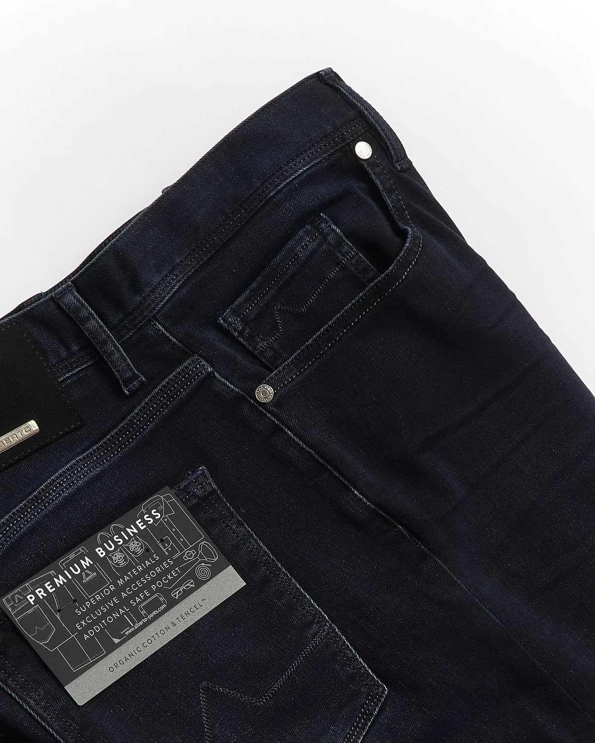 Pipe Tencel Denim Jeans - Image 4