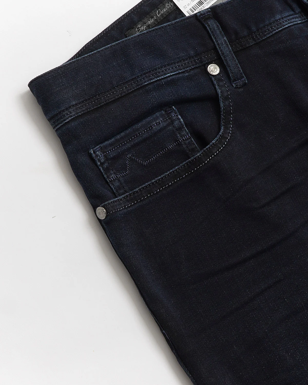 Pipe Tencel Denim Jeans - Image 7