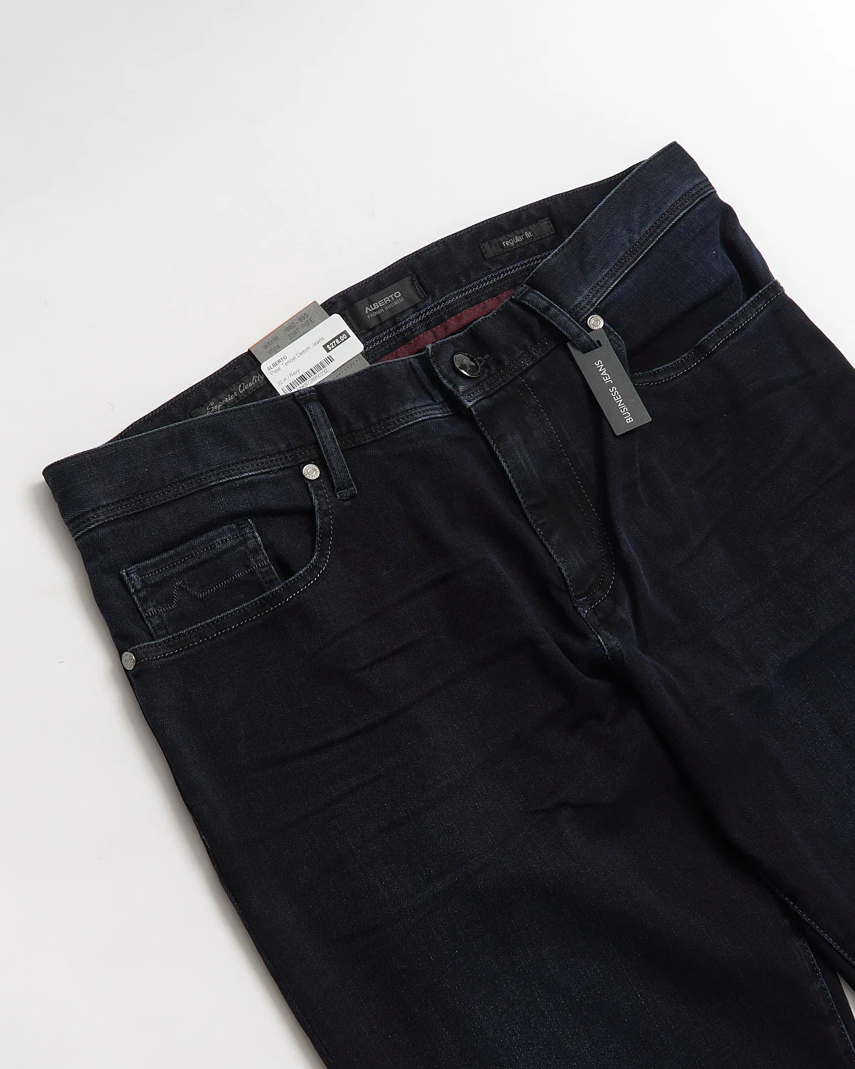 Pipe Tencel Denim Jeans - Image 9