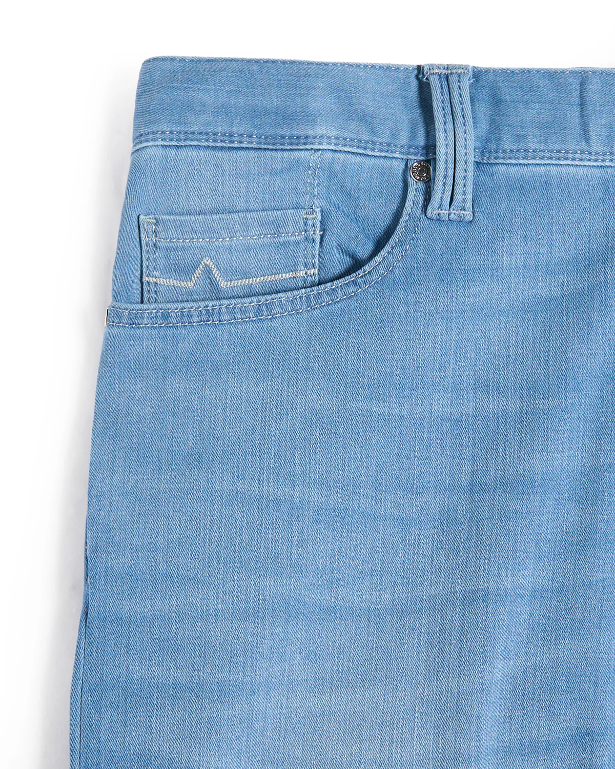 Premium Business 'Pipe' Washed Denim Jeans - Image 4
