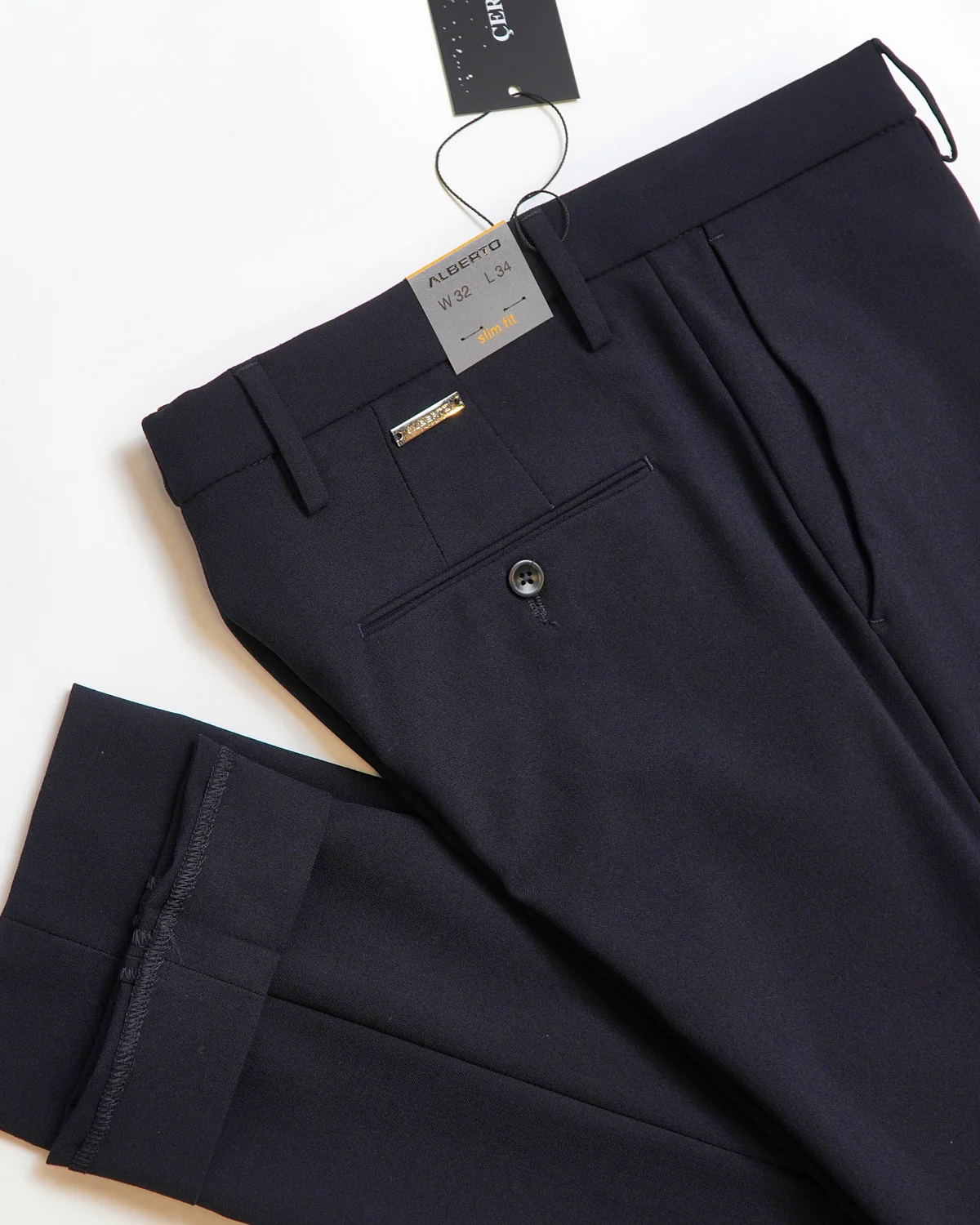 Rob-Z Navy Ceramica Dress Pant - Image 8