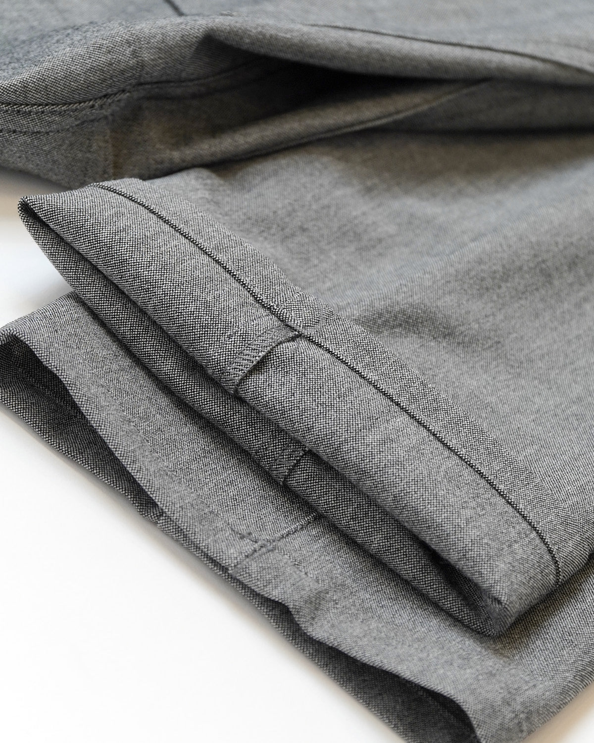 Silver 'Pipe' Regular Slim Fit Ceramica 5 Pocket Tech Dress Pants - Image 5