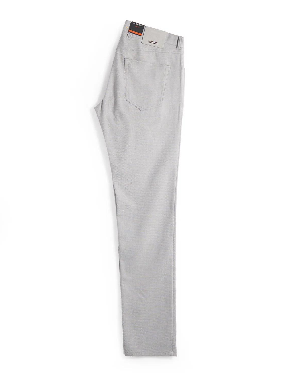Silver Two Tone Ceramica 'Pipe' 5 Pocket Dressy Pants - Image 3