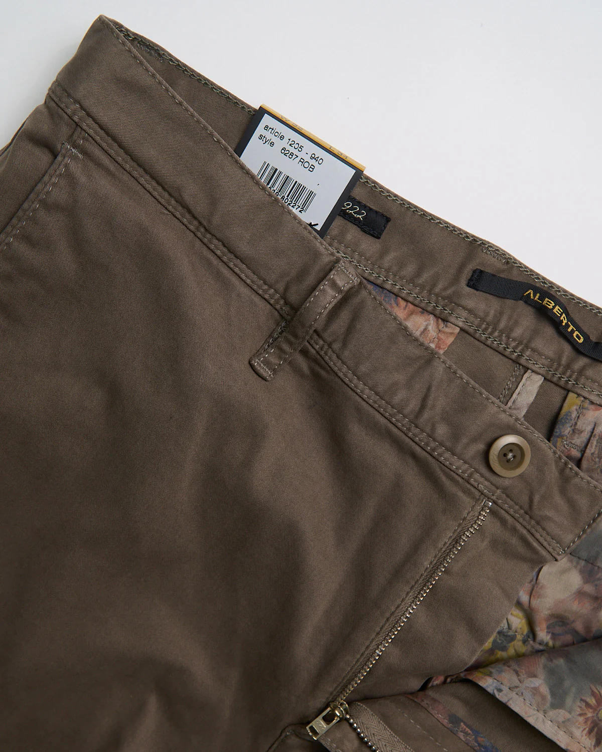 Tencel & Cotton Super Comfort 'Rob' Slim Fit Chinos - Image 2