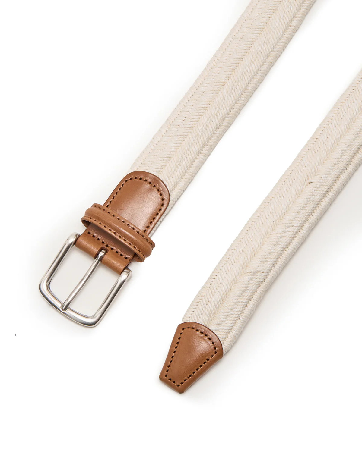 Solid Stretch Braided Belt - Image 4