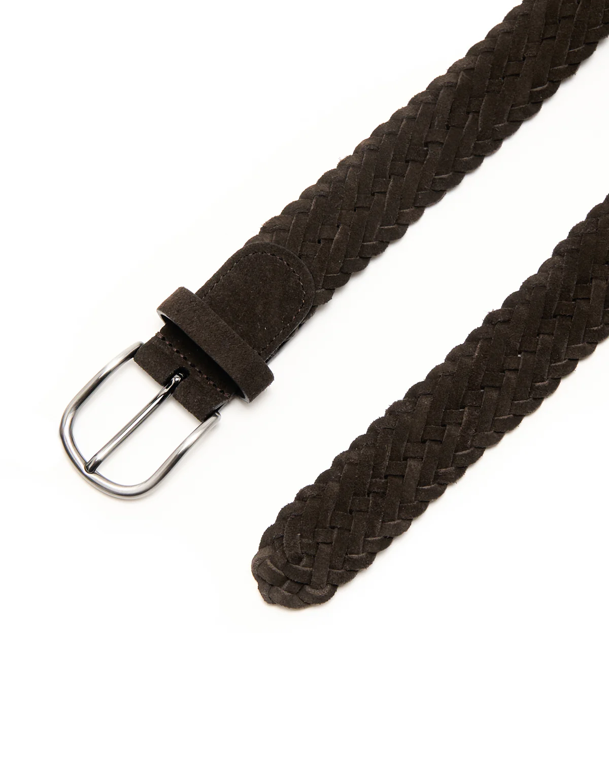 Suede Leather Braided Belt - Image 4
