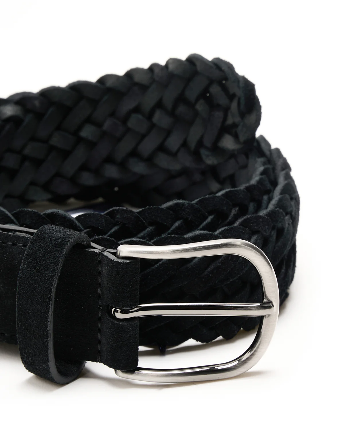 Suede Leather Braided Belt - Image 2