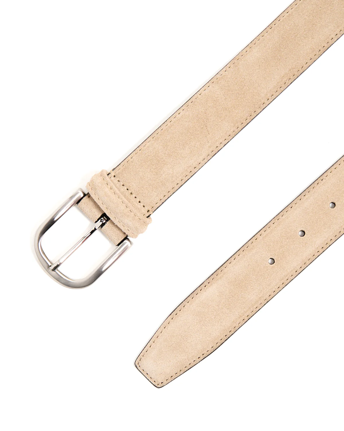 Tan Ultra Soft Suede Belt - Image 4
