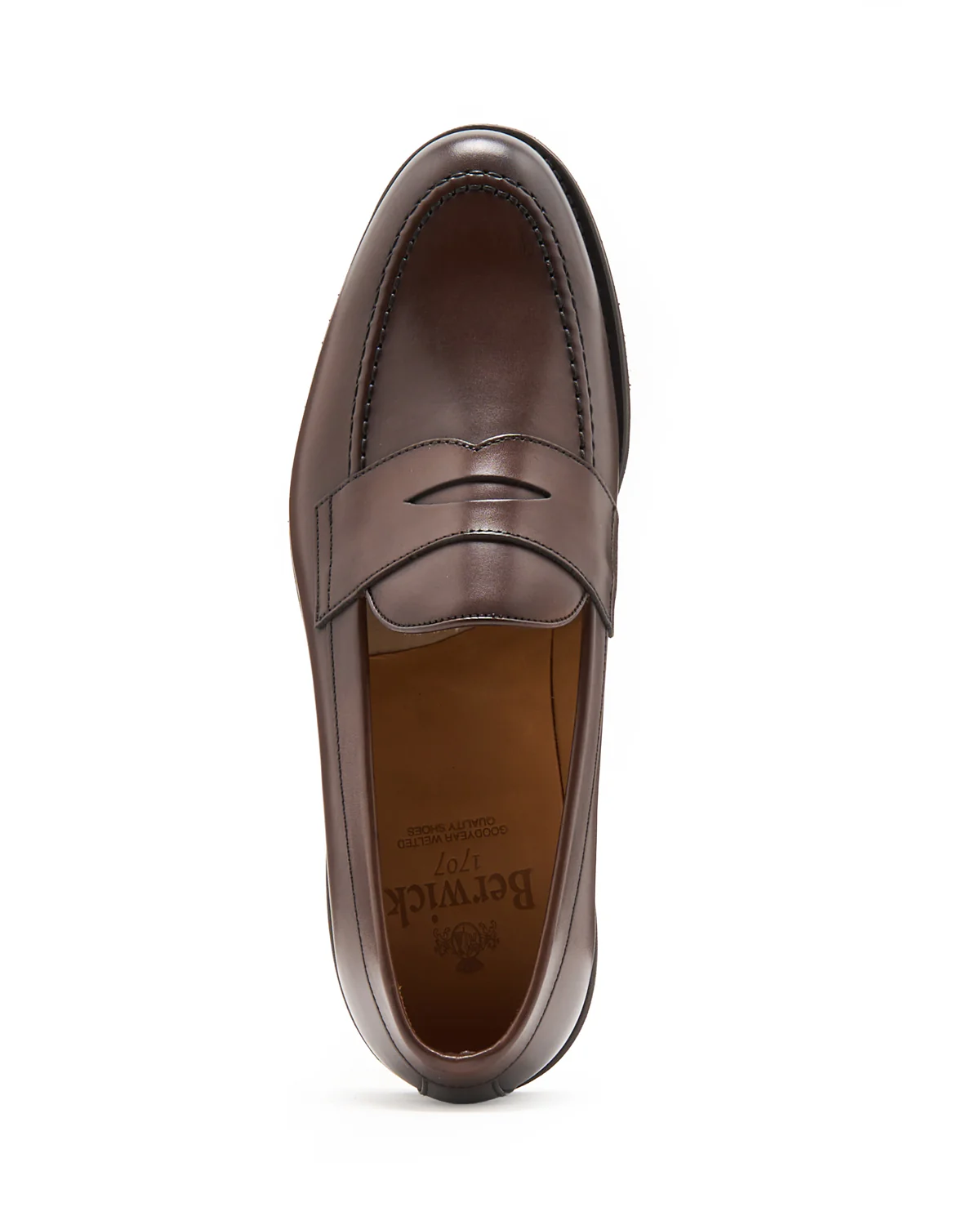 Dark Brown Rubber Sole Loafers - Image 4