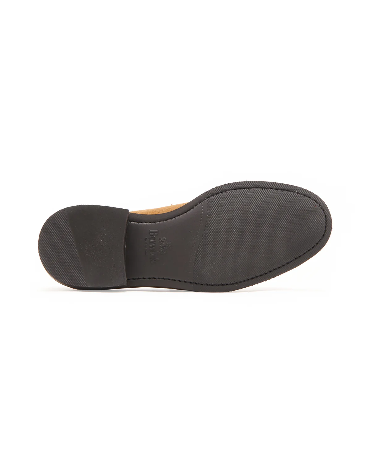 Sand Suede Rubber Sole Loafers - Image 6
