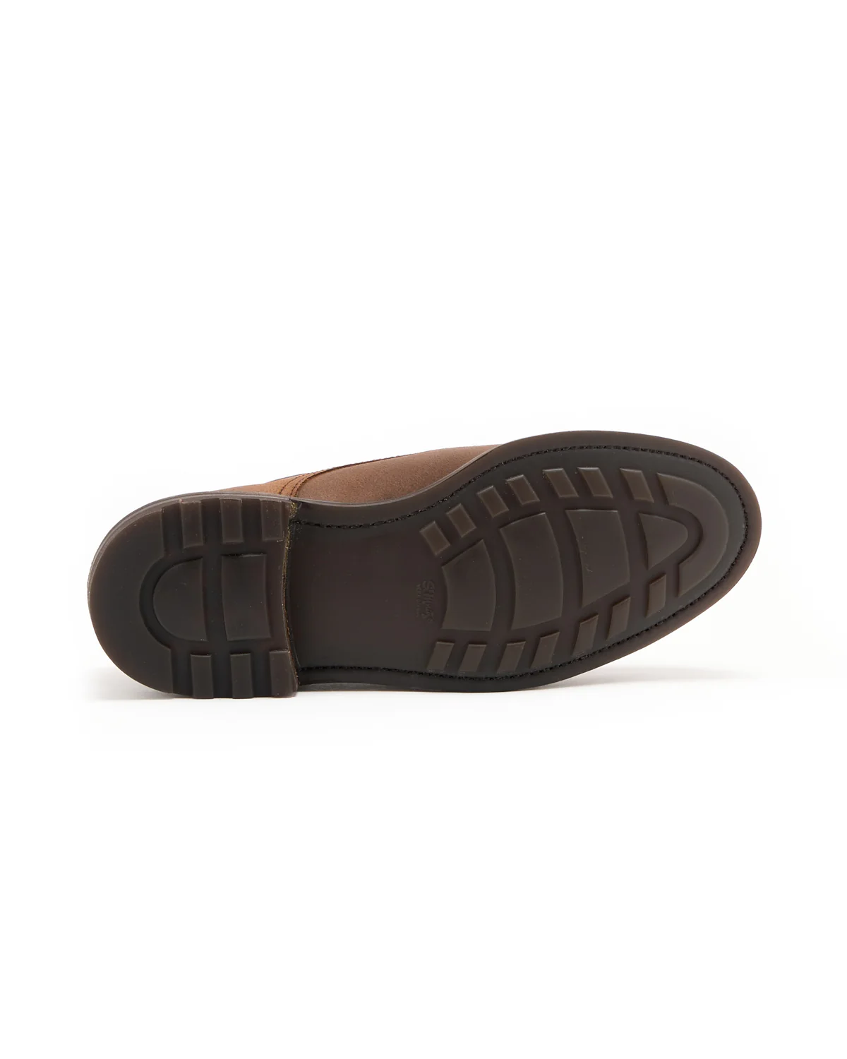 Waxed Leather Light Brown Derby Shoe - Image 4