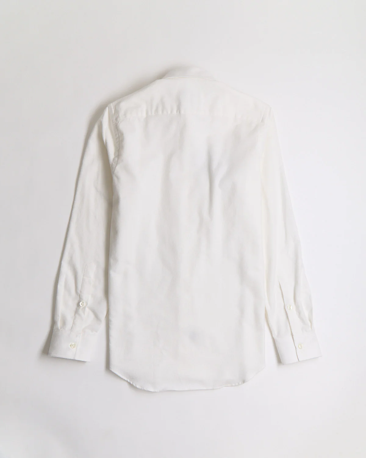 2 Ply Lofty 'snow' Solid Flannel Shirt - Image 4
