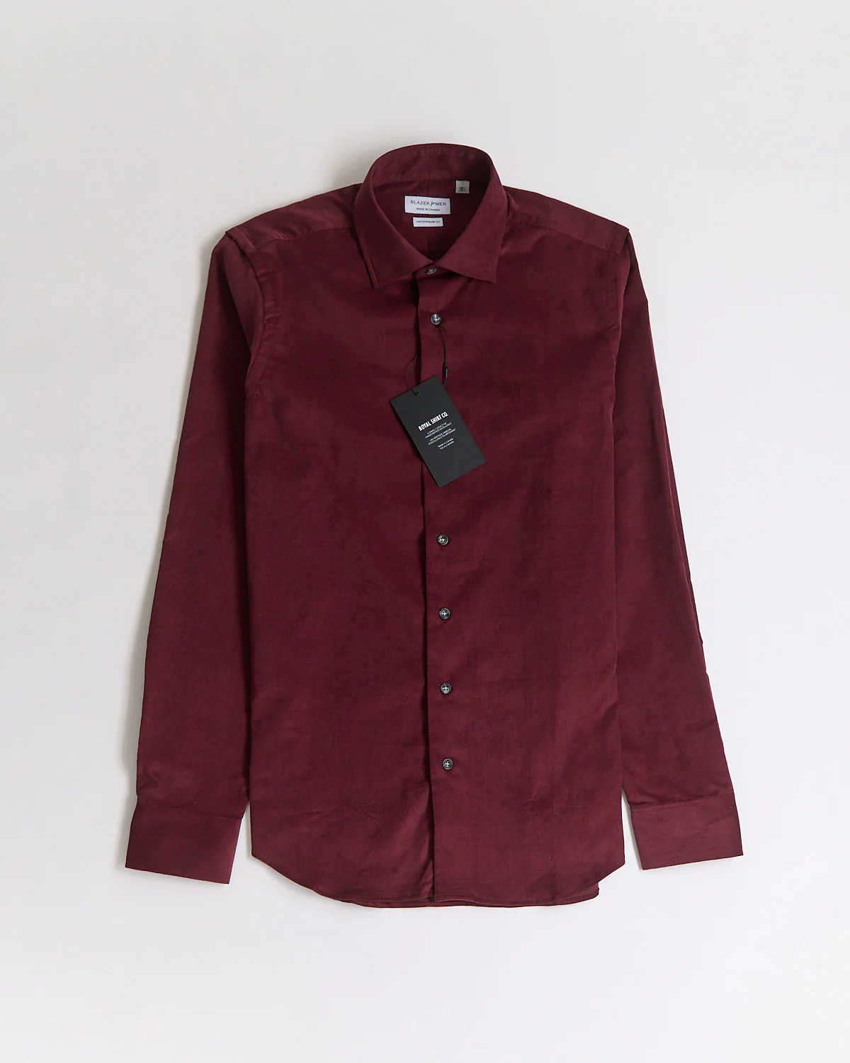 21 Wale Soft Corduroy Hidden Button Down Shirt