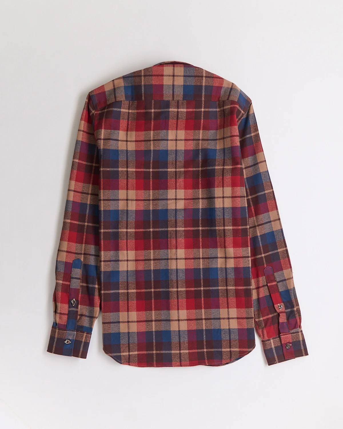 'Mammoth Flannel' Check Crepe Flannel Shirt - Image 4