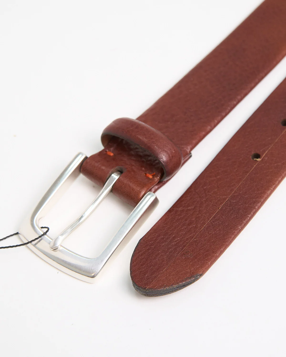 Bosca Pebble Grain Belt / Cognac - Image 2