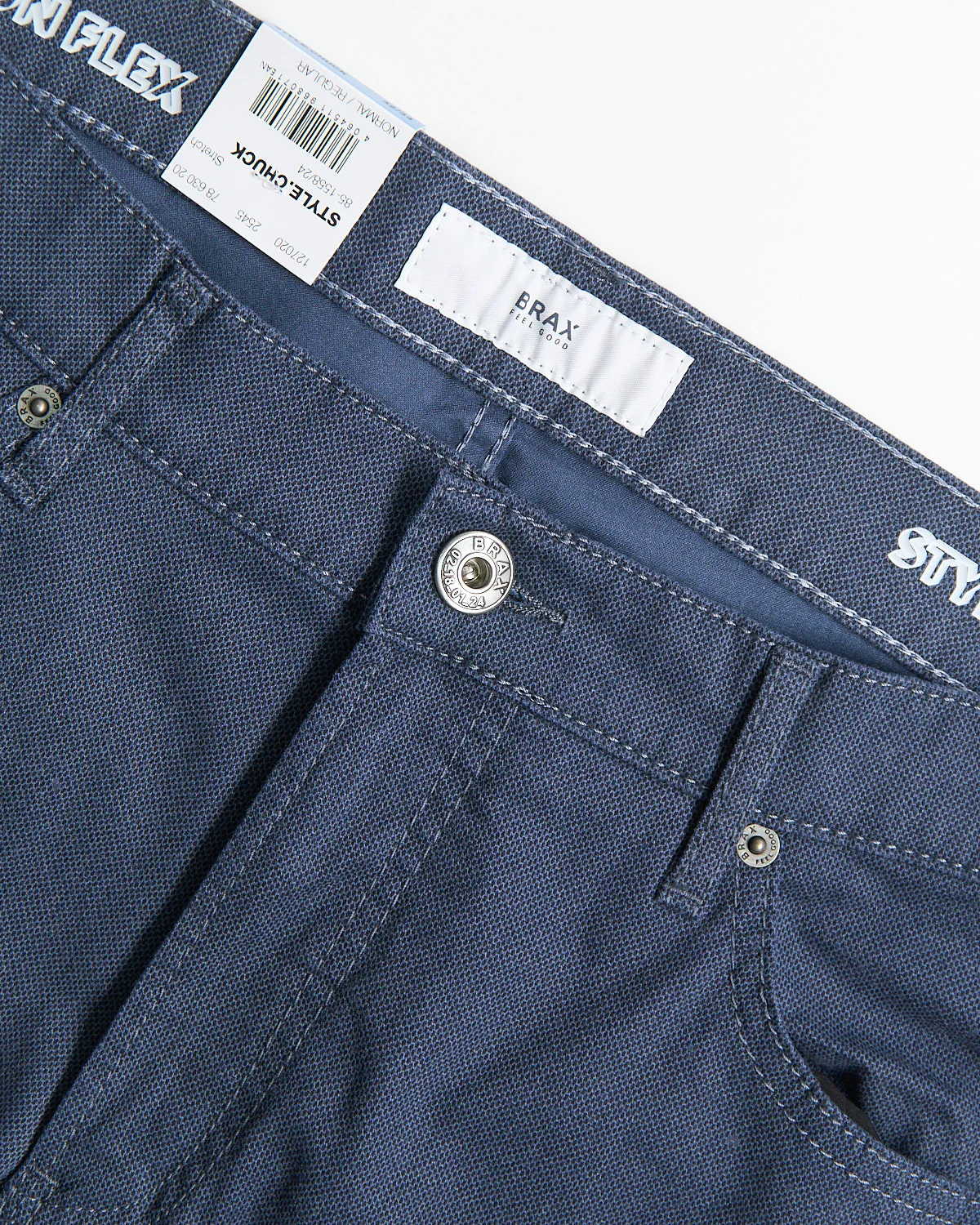 Chuck Fusion Flex Superlight Wool Look Easy Care Pants - Image 4