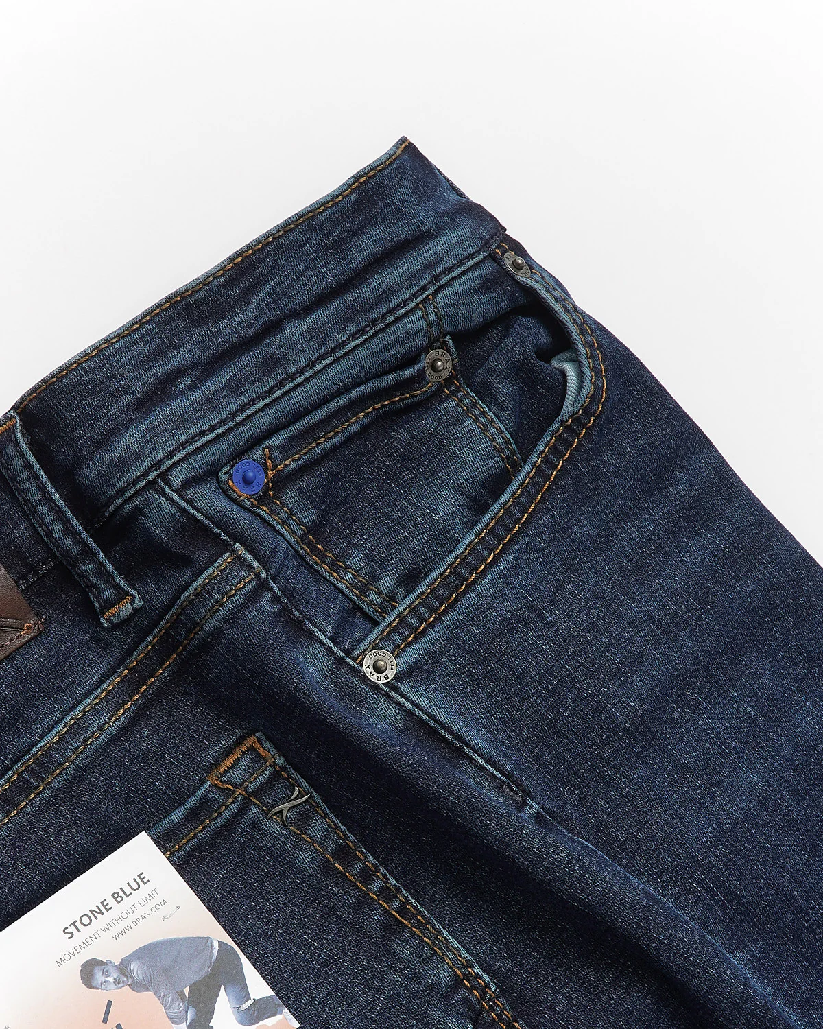 Chuck Hi-Flex Stone Blue Used Jean - Image 6