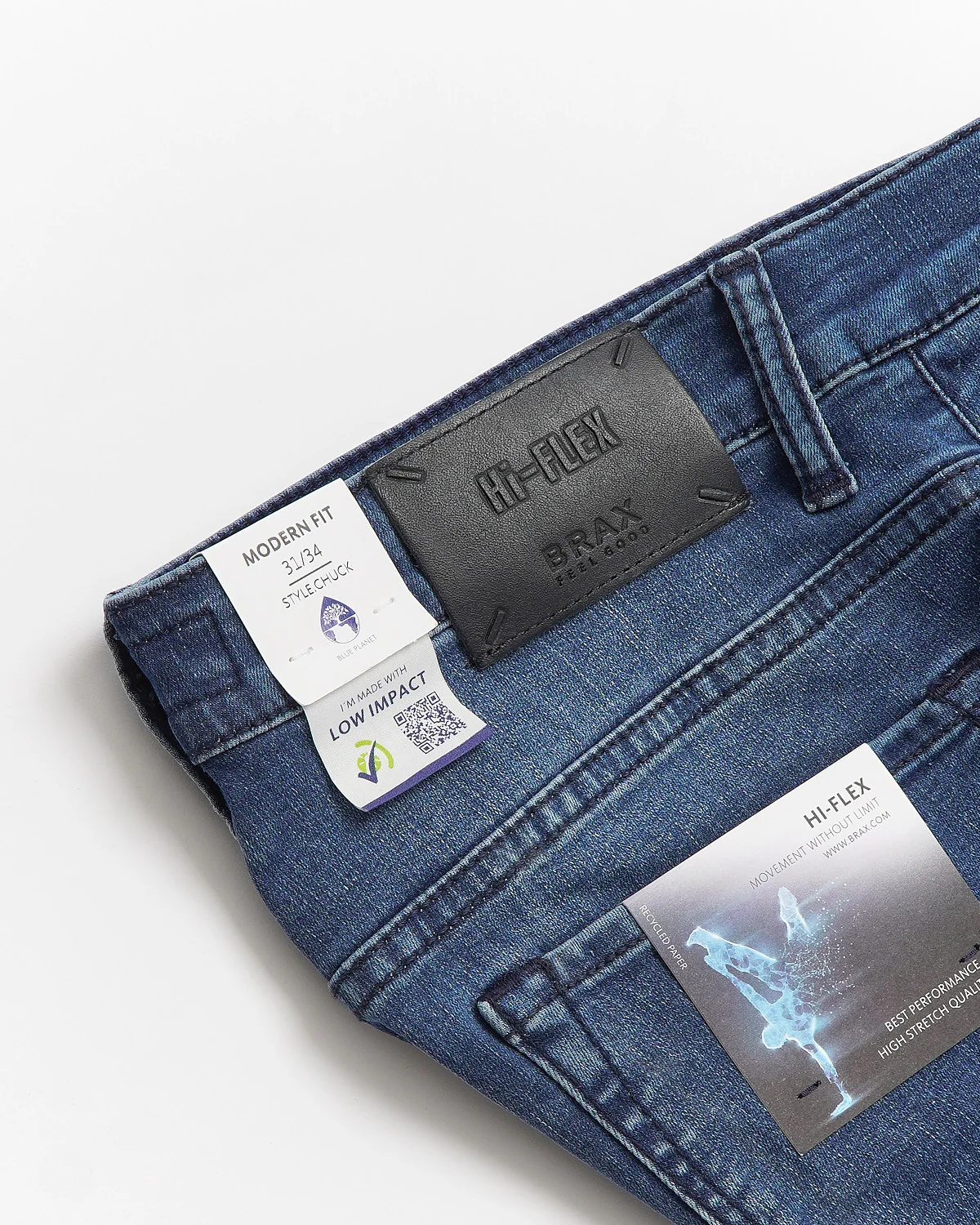 Chuck Hi-Flex Vintage Blue Used Jean - Image 7